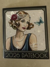 Art Deco pocket sized date