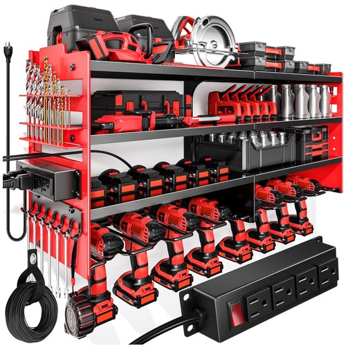 Large metal tool storage - storage, shelf