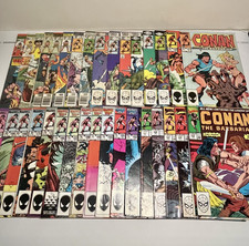 Conan the Barbarian 33 Issues (1975) – FN/VG-FN – All Bagged & Boarded – Marvel