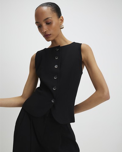 River island womens collarless - island,