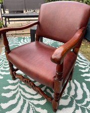 Antique Solid Oak Childs Chair