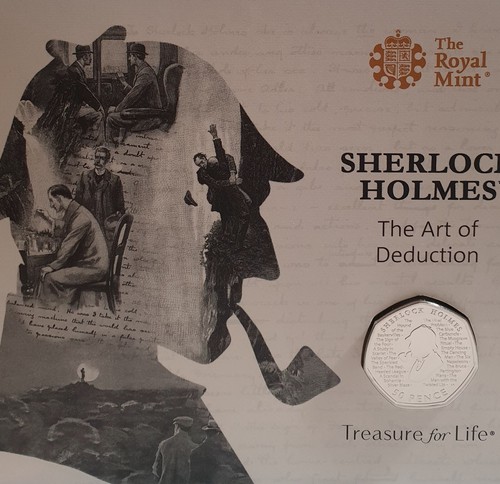 2019 sherlock holmes - sherlock, 50p