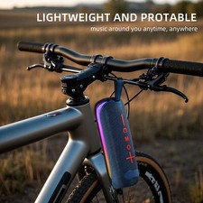 IMENSO 10W Bluetooth Capsule Speaker Outdoor Wireless RGB Flashlight Clear Sound