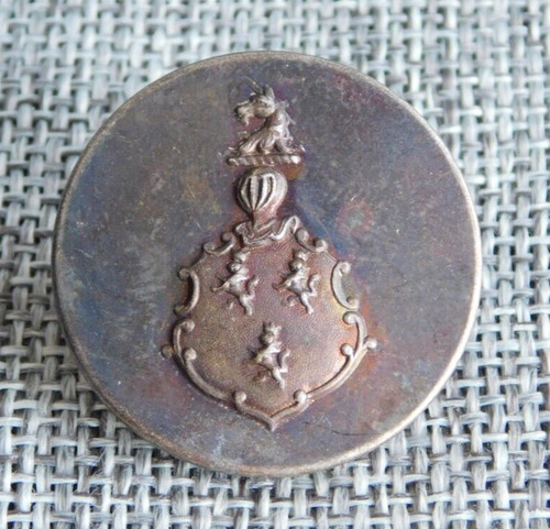 Antique vtg livery button - antique,
