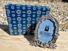 Shudehill Pewter Photo Frame  with beautiful floral design