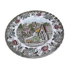 British Anchor English Country Scenes Decorative/Usable Plate 1, 10" VGC