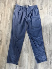 Dockers Khakis Blue Pleated
