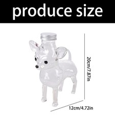 Chihuahua Shaped Glass Cookie