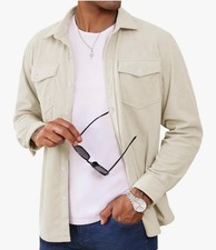 Men's Corduroy Shirt Jacket