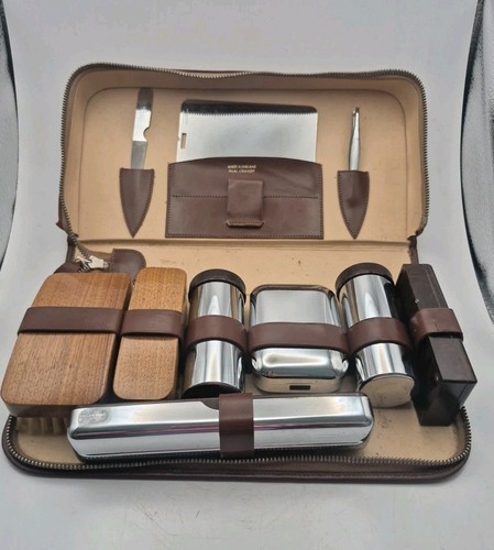 Men vintage grooming set - grooming, in
