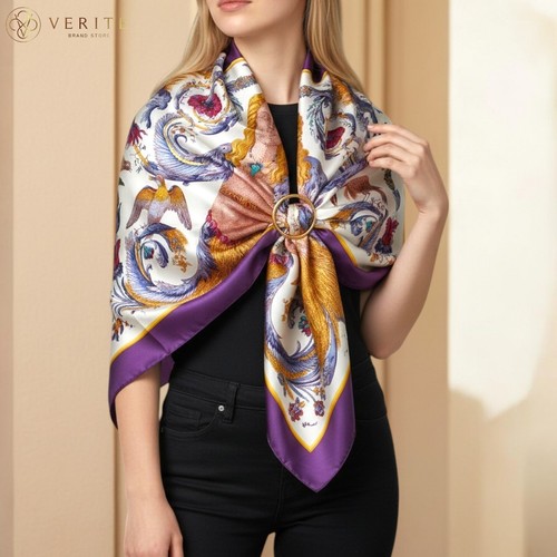 Rare vintage hermes silk - vintage, scarf