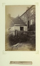 Runswick Bay Yorkshire Old House & Outhouse c1880s Photo 