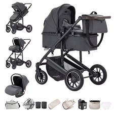 Luxury Baby Stroller 3 in 1
