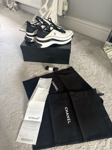 Chanel trainers with receipt - trainers,
