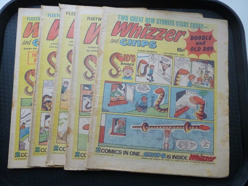 Whizzer and chips - whizzer, comics