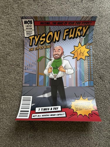 Tyson fury signed autograph - signed,