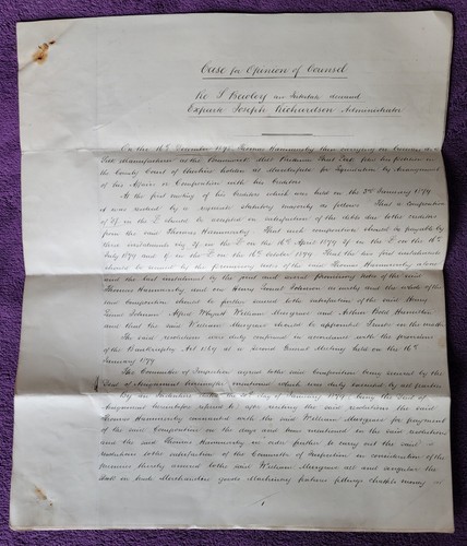 1888 indenture bewley - 1888,