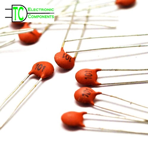 Disc ceramic capacitors - capacitors, 1pf