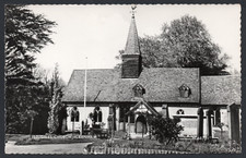 Postcard Ickenham nr Uxbridge Middlesex church St Giles RP
