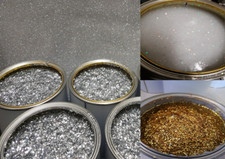  Clear Glitter Paint Glaze For walls Furniture Wallpaper Sample Pots Fine Coarse