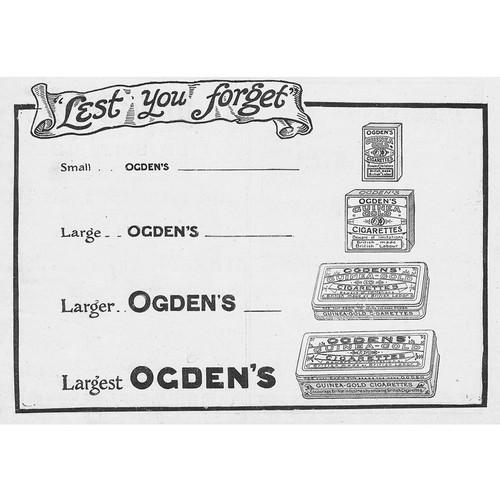 Ogden guinea gold cigarettes - guinea,