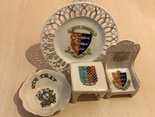 Crested China job lot Plate