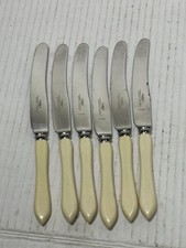 Vintage Set 6 x Faux Bone