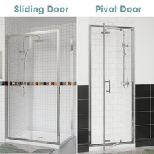 Sliding Pivot Door Shower