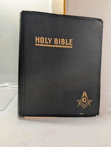 1951 holy bible - bible, red
