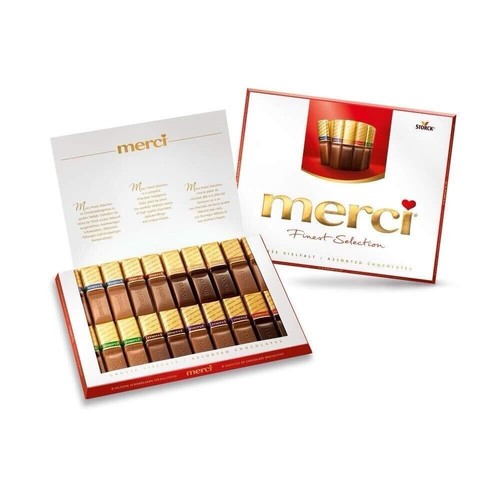 Merci chocolate assortment - merci,