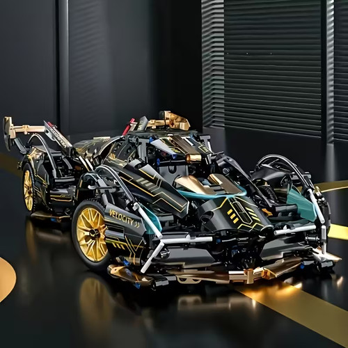 Large scale v12 engine black - scale,