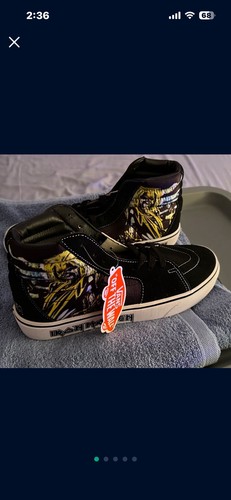 Vans iron maiden high top - iron,