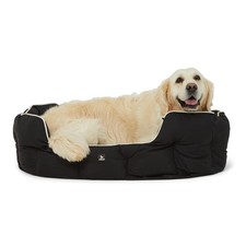 Peaks scalloped dog bed - scalloped,