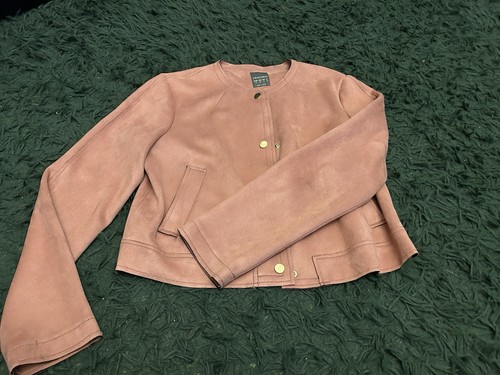 Primark faux suede cropped - faux,