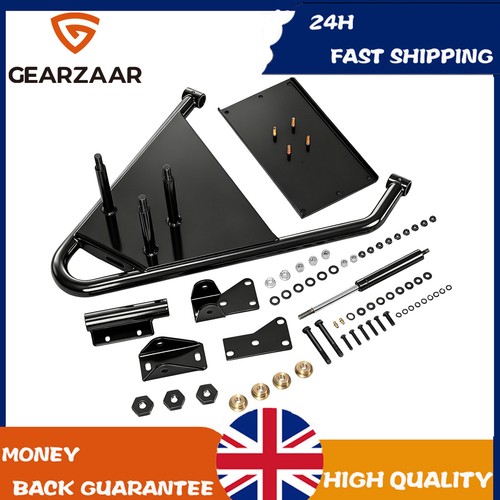 Black rear tailgate swing - rear, away