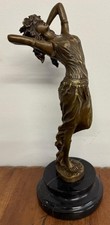 Art Nouveau style Solid Bronze