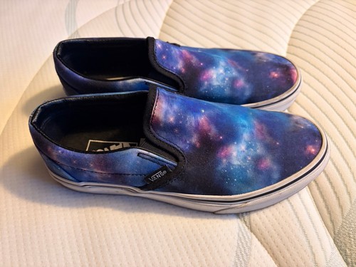 Galaxy blue purple pink vans - galaxy,