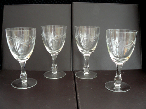 Vintage wine glasses - vintage,