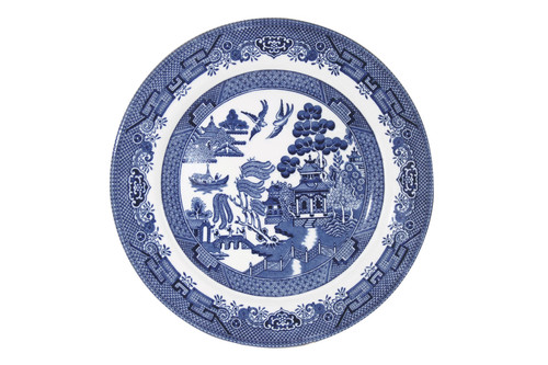 Churchill blue willow - -,