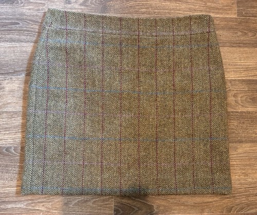 Harris tweed skirt - tweed,