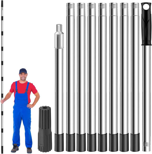 Paint roller extension pole - roller,