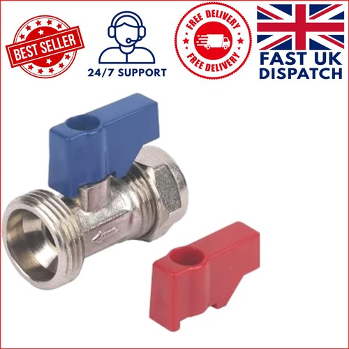 Brass 15mm straight tap - 15mm, x