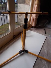 Tripod for site lighting 788cm to 183cm adjustable with crossbar Faithfull Tools