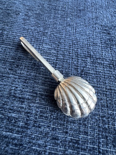 Sterling silver shell napkin - shell,