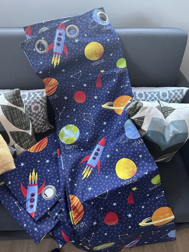 Kids space theme eyelet - kids,