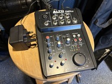 Alto ZMX52 5 Channel Compact Mixer Audio Mixing -  Fully Working