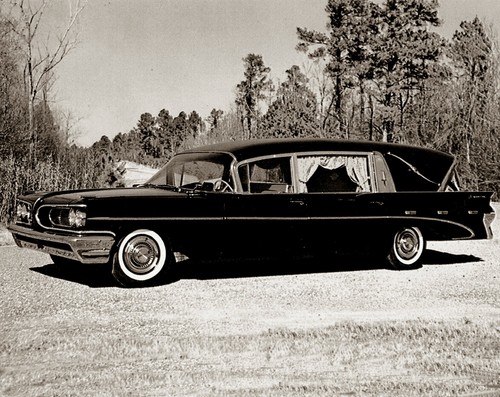 1959 pontiac funeral hearse - pontiac,