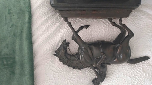 Solid bronze horse - bronze,