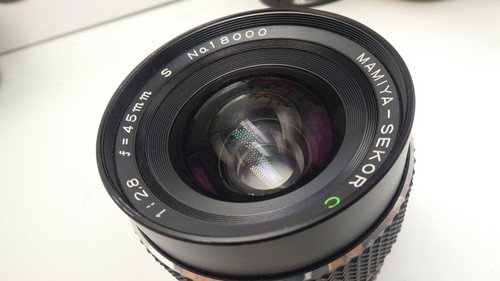 Mamiya sekor 45mm 8 - 45mm, lens