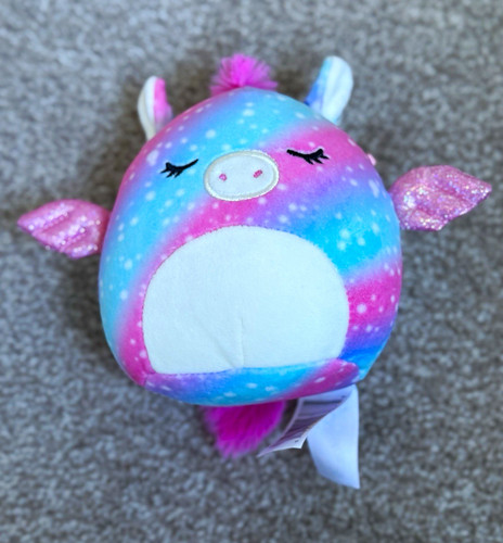 Squishmallows pink blue white - pink,